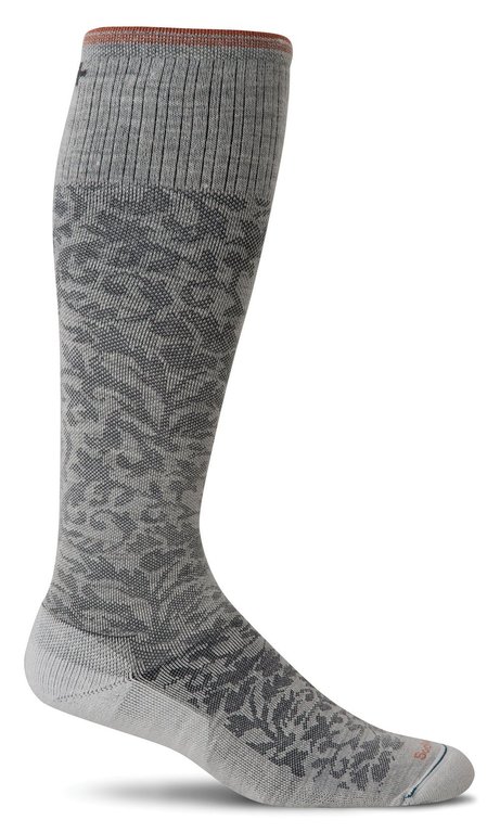 Sockwell Sockwell - Moderate Lifestyle Compression - Damask - SW16W - Oyster - Women's