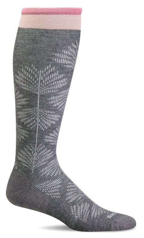 Sockwell Sockwell - Moderate Lifestyle Compression - Full Floral - SW63W - Charcoal - Women's