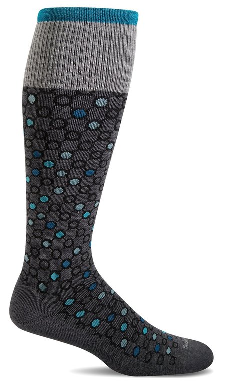 Sockwell Sockwell - Moderate Lifestyle Compression - Kinetic - SW58W - Charcoal - Women's