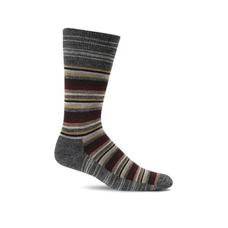 Sockwell Sockwell - Essential Comfort - Fiesta Stripe - LD19M - Charcoal - Men's