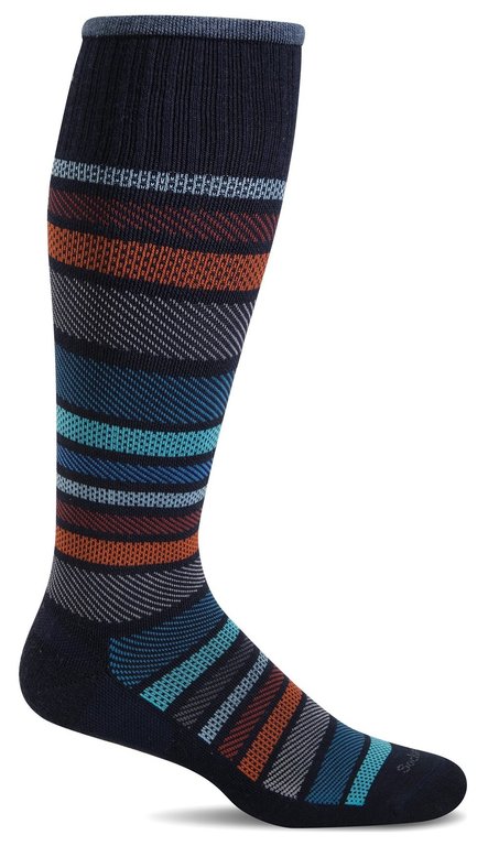 Sockwell Sockwell - Moderate Lifestyle Compression - Twillful - SW27M - Navy - Men's