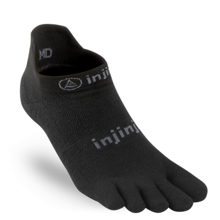 Injinji Injinji - Run - Original Weight No-Show - Black