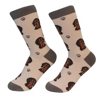 Sock Daddy Sock Daddy - Dachshund - Black - Crew - Unisex