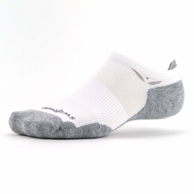 Swiftwick Swiftwick - Maxus - No Show - White