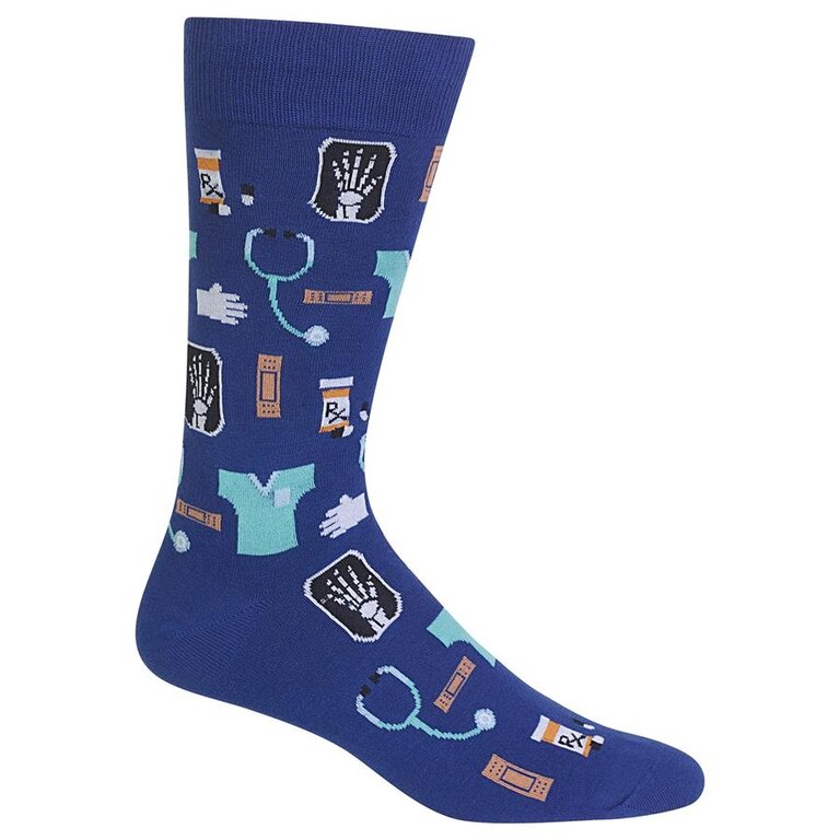 Hot Sox Hot Sox - Medical - Dark Blue - HM100508 - Crew - Men's