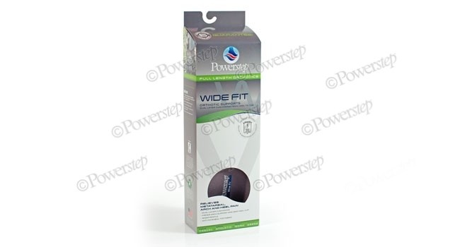 Powerstep - Wide Fit Full Length Orthotic Supports