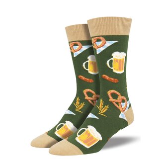 Socksmith Socksmith - Oktoberfest - Green - Crew - Men's