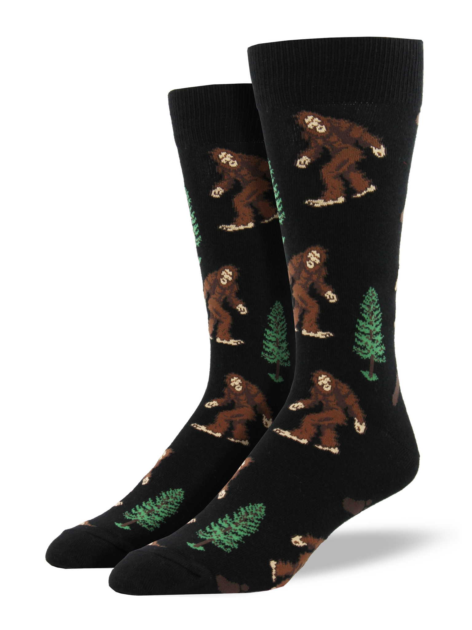 Socksmith - King Size - Bigfoot - Black - Crew - Men's