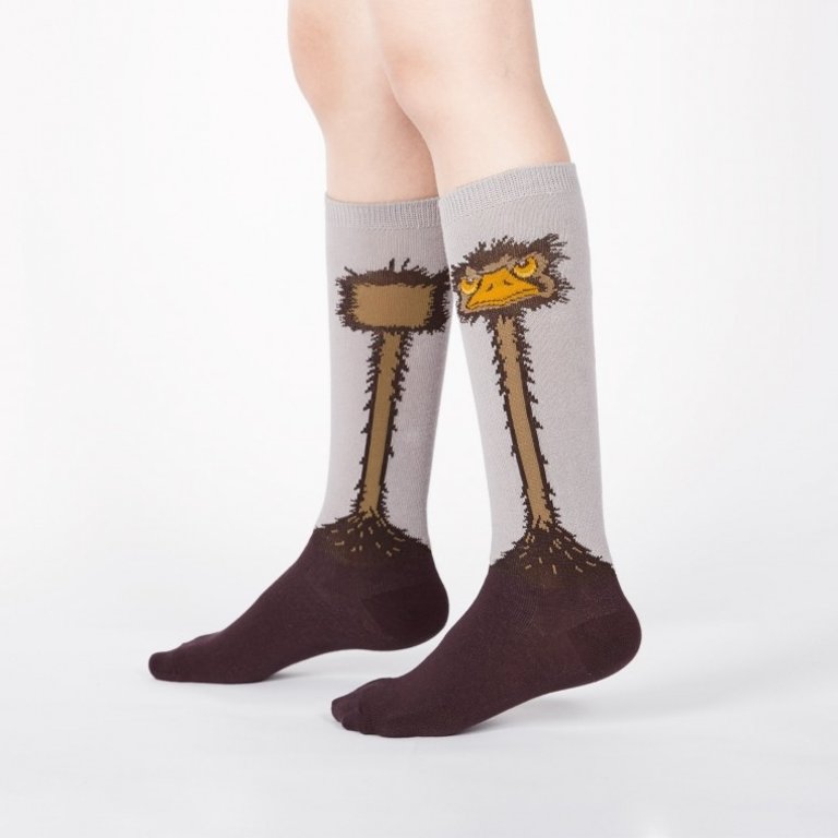 Sock It to Me Sock It to Me - Ostrich - 0084 - Knee High - Kids