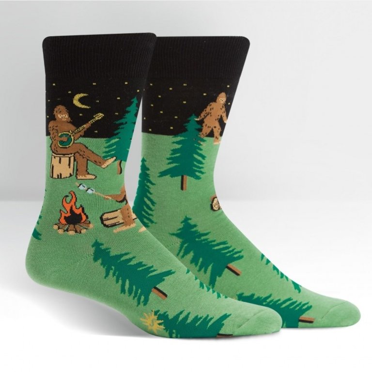 Sock It to Me Sock It to Me - Sasquatch Camp Out - MEF0372 - Crew - Men's