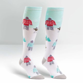 Sock It to Me Sock It to Me - Yeti Family - F0276 - Knee High - Unisex