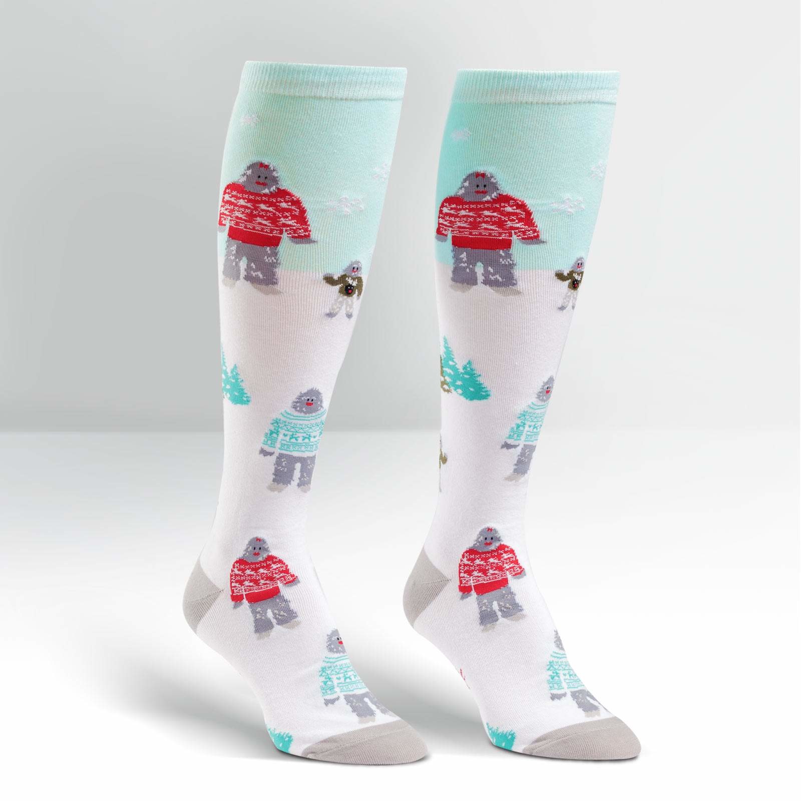 Sock It to Me - Yeti Family - F0276 - Knee High - Unisex