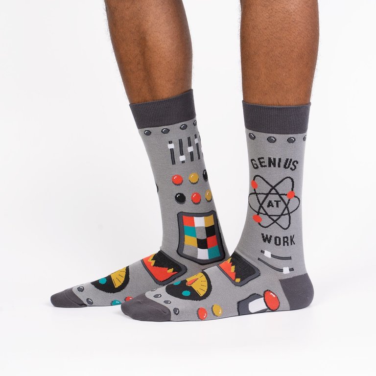 Sock It to Me Sock It to Me - Genius at Work - MEF0435 - Crew - Men's