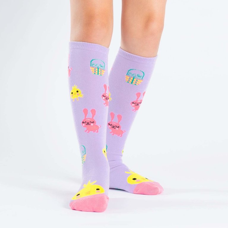 Sock It to Me Sock It to Me - Hoppy Easter - Knee High - Kids