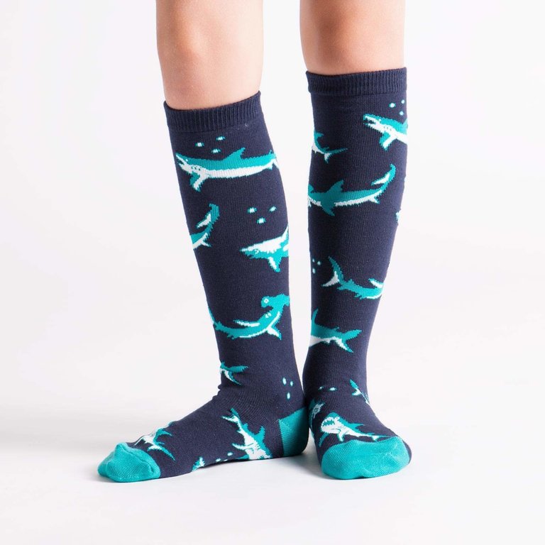 Sock It to Me Sock It to Me - Shark Attack - 0018 - Knee High - Kids