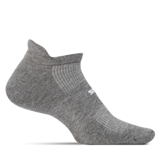 Feetures Feetures - High Performance - Cushion - No Show Tab - Heather Gray - Unisex