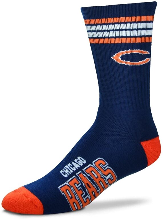 For Bare Feet FOR BARE FEET - 4-Stripe Deuce - Chicago Bears - Youth