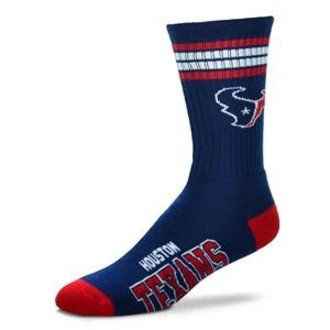 For Bare Feet FBF - 4-Stripe Deuce - Houston Texans - Unisex
