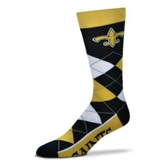 For Bare Feet FBF - Argyle Lineup - New Orleans Saints - Unisex