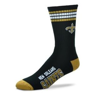 For Bare Feet FBF - 4-Stripe Deuce - New Orleans Saints - Unisex