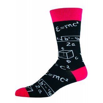 Socksmith Socksmith - Math - Black - Crew - Men's