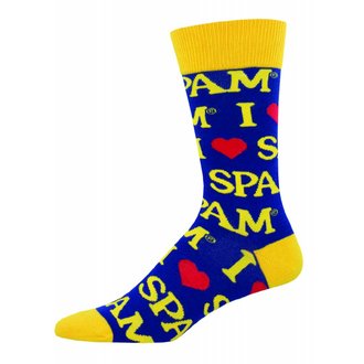 Socksmith Socksmith - Spam - Spam Blue - Crew - Men's