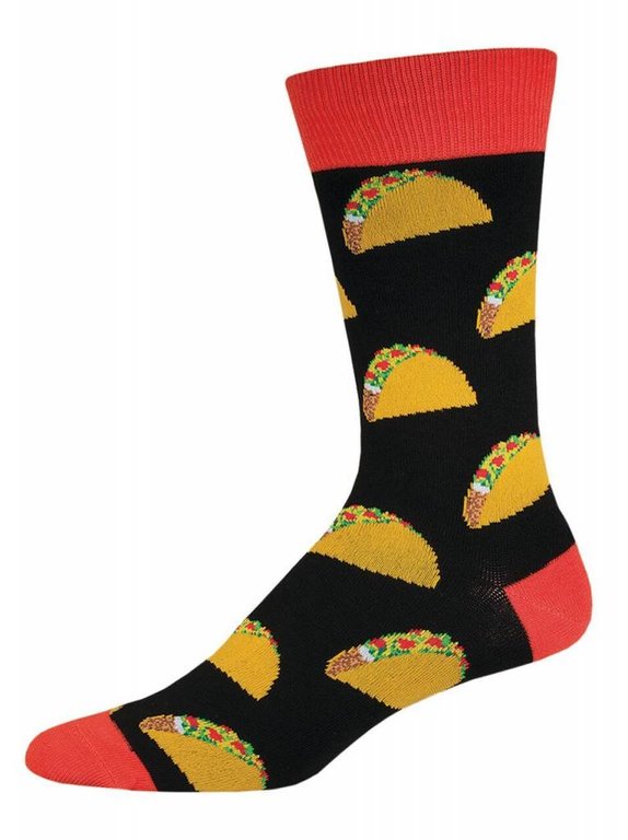 Socksmith Socksmith - Tacos - Black - MNC524 - Crew - Men's