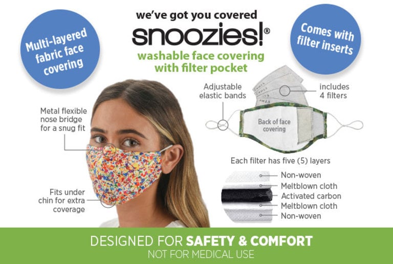 Snoozies - Sports - Mask - Kids