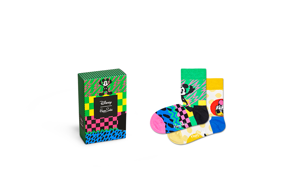 Happy Socks - Disney Gift Box - 2 Pack - Kids - 7-9Y
