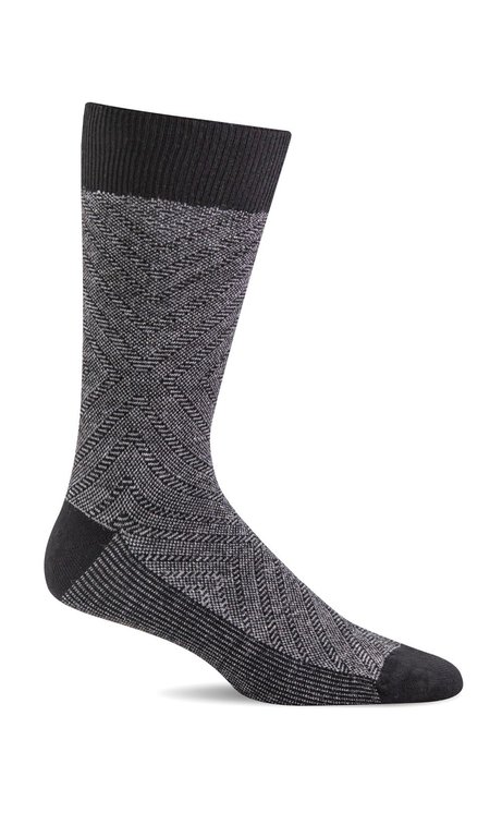 Sockwell Sockwell - Essential Comfort - Fiber Optics - LD35M - Black - Men's