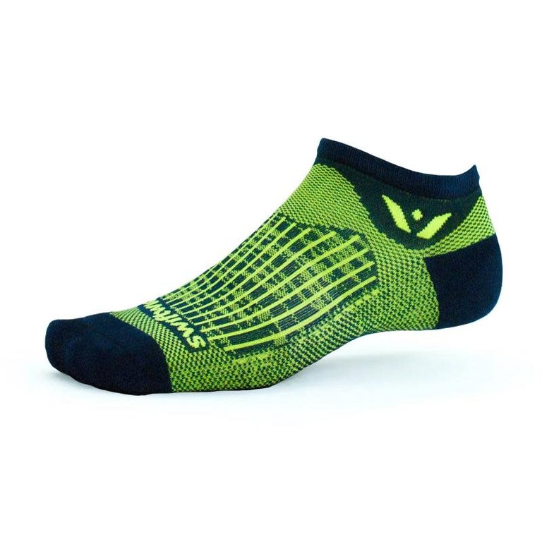 Swiftwick Swiftwick - Aspire - ZERO - Bolt Navy/Citron