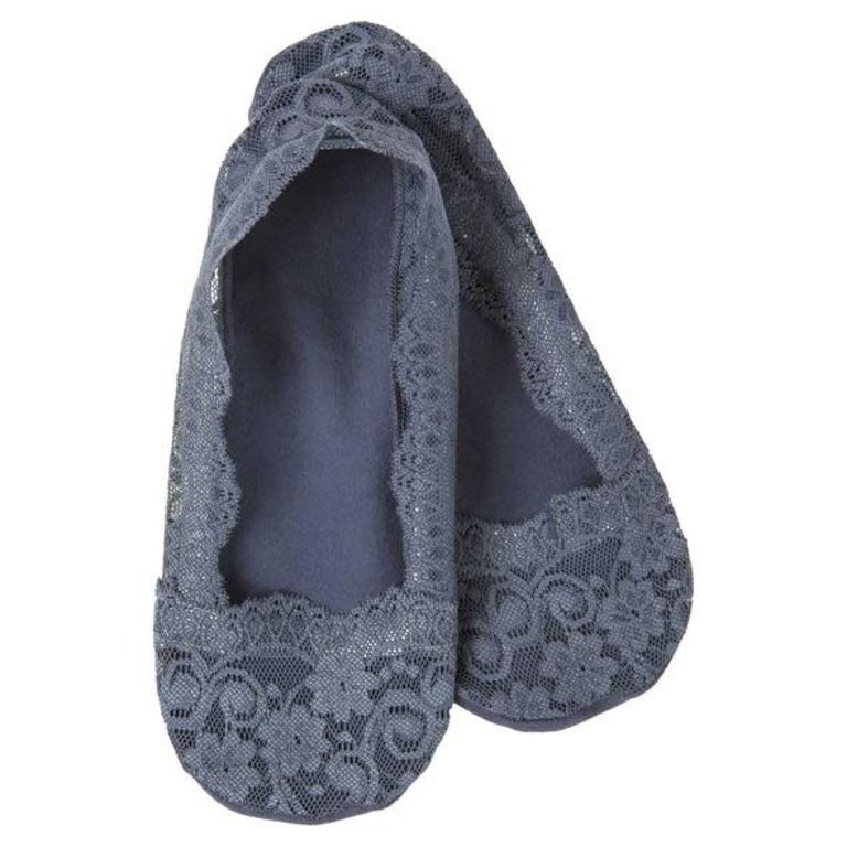 World's Softest World's Softest - Lacey Footsie - WSLACEY - Charcoal