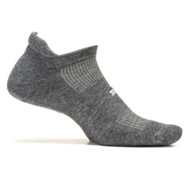 Feetures Feetures - High Performance - Cushion - No Show Tab - Heather Gray - Unisex