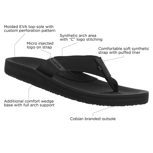Cobian - ARV2 Sandal Black Men's
