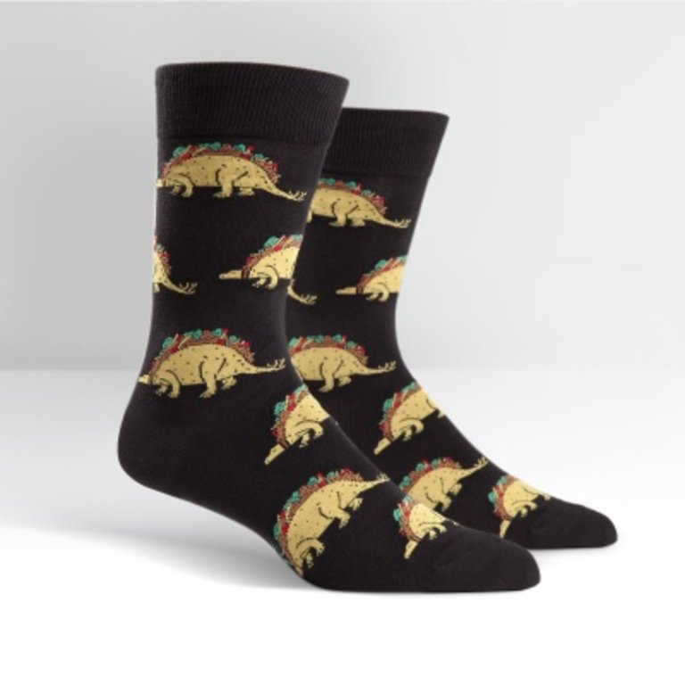 Sock It to Me Sock It to Me - Tacosaurus - MEF0108 - Crew - Men's