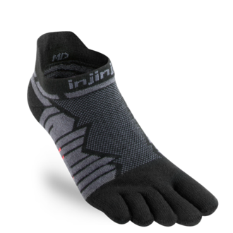 Injinji Injinji - Ultra Run - No-Show - Coolmax - Onyx