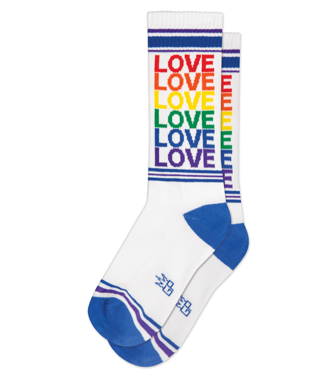 Gumball Poodle Gumball Poodle - Love Rainbow - GCLOVR - Crew - Unisex