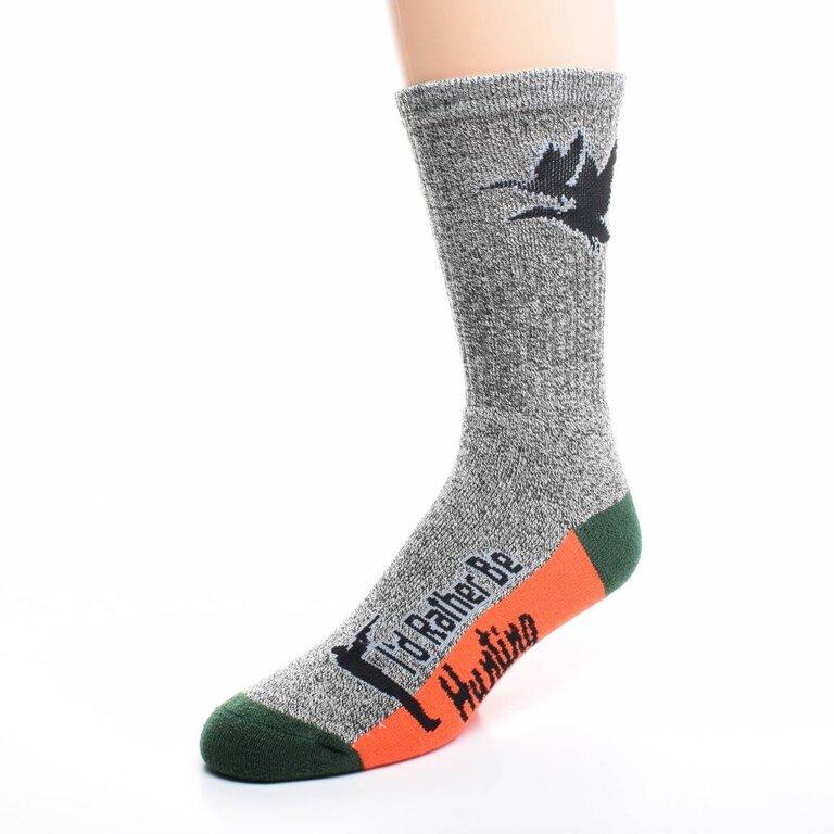 For Bare Feet FBF - Duck Hunting - Crew - Men's - Large