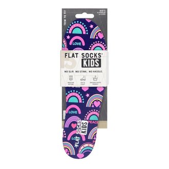 Flat Socks Flat Socks - Rainbow Explosion - Kids