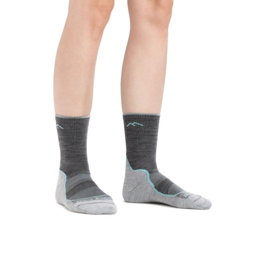 DARN TOUGH - Light Hiker Lightweight Micro Crew  Slate Women's
