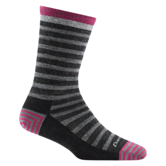 Darn Tough Vermont DARN TOUGH - Morgan - Lightweight Crew - Charcoal - Women's