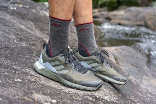 DARN TOUGH - Light Hiker Lightweight Micro Crew Taupe Men's