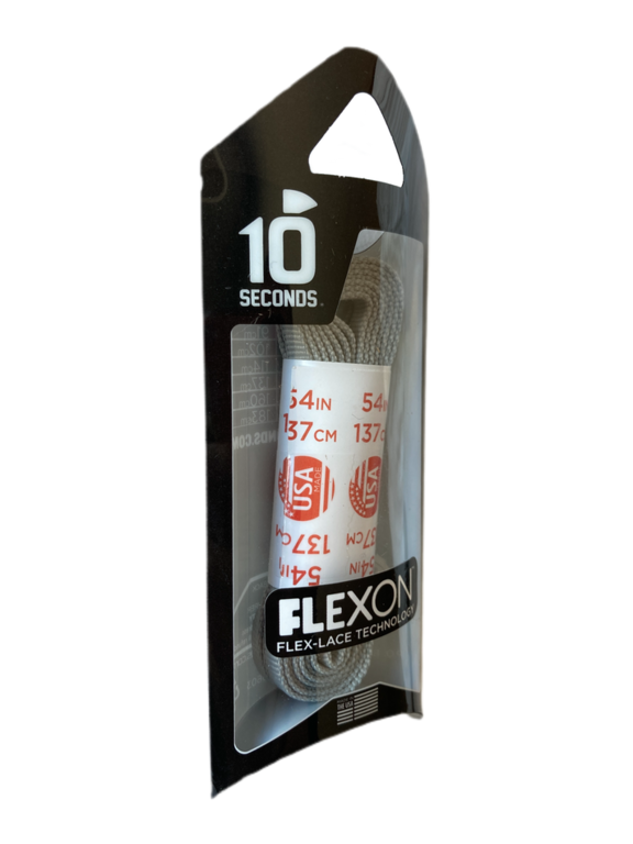 10 Seconds - Flexon  Laces - Grey