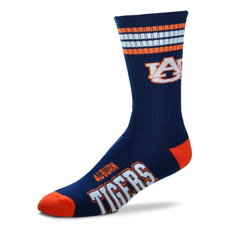 For Bare Feet FOR BARE FEET - 4-Stripe Deuce - Auburn Tigers - Youth