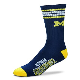 For Bare Feet FBF - 4-Stripe Deuce - Michigan Wolverines - Unisex