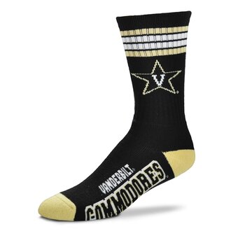 For Bare Feet FBF - 4-Stripe Deuce - Vanderbilt Commodores - Unisex