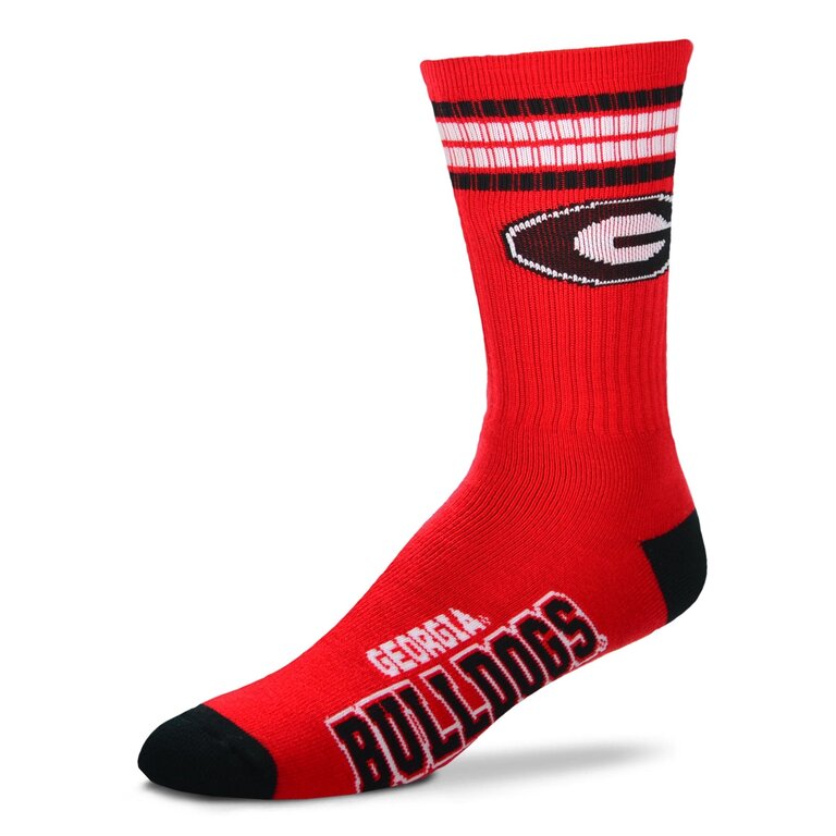 For Bare Feet FBF - 4-Stripe Deuce - Georgia Bulldogs - Unisex