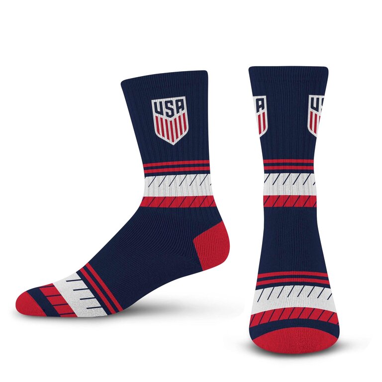 For Bare Feet FBF - Stacked Stripe - US Soccer - Unisex