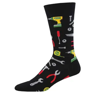 Socksmith Socksmith - All Fixed - Black - Crew - Men's
