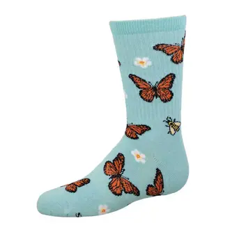 Socksmith Socksmith - Bee Kind to Monarchs - Crew - Kids - 7-10 Years